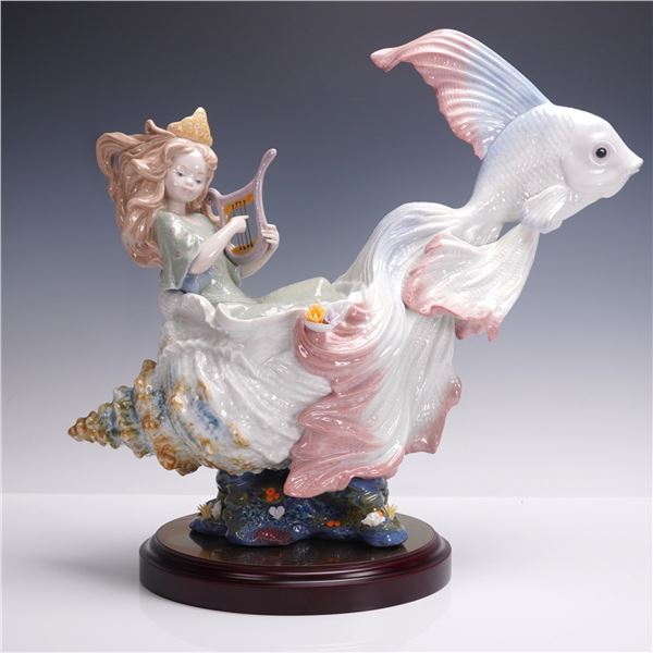 Lladro Porcelain Sculpture, Underwater Fantasy 01001875