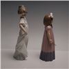 Image 4 : 2pc Nao by Lladro Figurines Girl with Violin and How Pretty