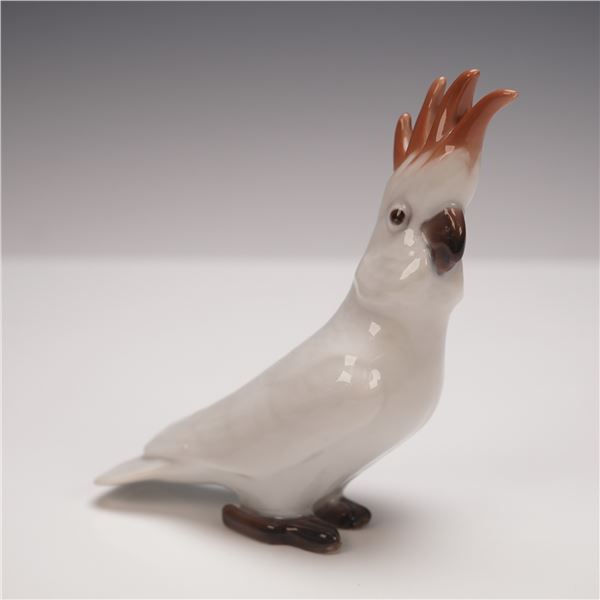 Bing & Grondahl Porcelain Cockatoo Figurine, Model 21784