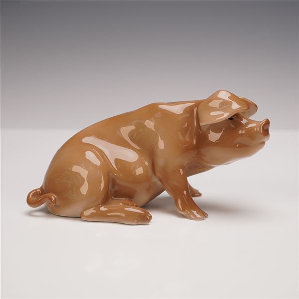 Bing & Grondahl Porcelain Pig Figurine, 1582