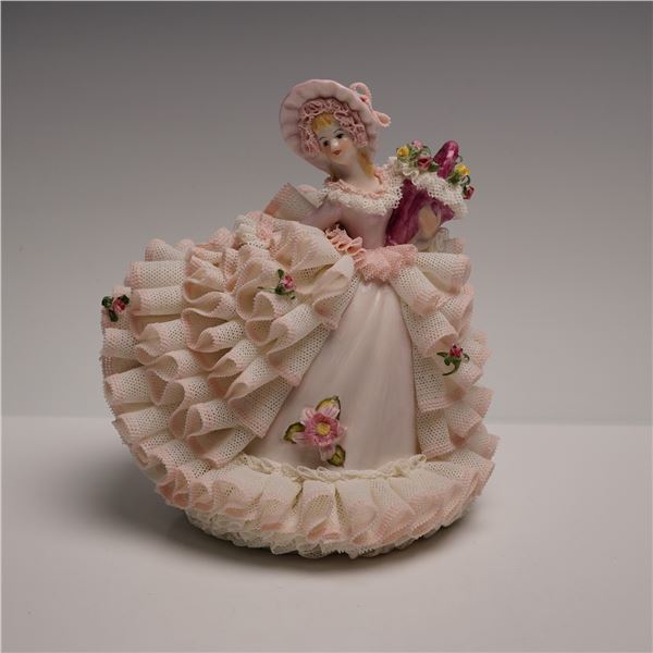 Irish Dresden Porcelain Figurine Henrietta Ireland