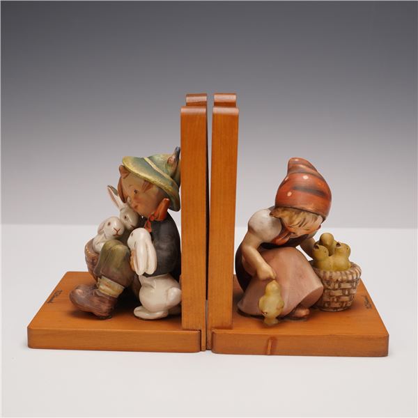 Pair of Goebel Hummel Bookends