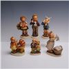 Image 1 : 6pc Goebel Hummel Figurine Collection Charming Scenes