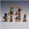 Image 2 : 6pc Goebel Hummel Figurines, Children with Animals