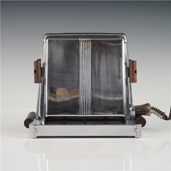 Sterling "Handy Hot" Chrome Toaster, Model DeLuxe