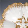 Image 2 : T&V Limoges Gilt Porcelain Oyster Plate