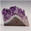 Image 4 : Amethyst Crystal Geode Cluster with Polished Base