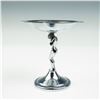 Image 1 : Farberware Chrome Compote with Art Deco Nude Stem