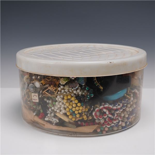 Large Assortment of Vintage Costume Jewelry