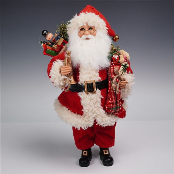 Karen Didion Figurine, Vintage Christmas Santa