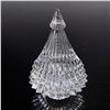 Image 2 : Baccarat Crystal Fir Tree Figurine with Box