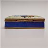 Image 5 : Chamart Limoges Rectangular Porcelain Floral Box with Divider