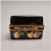 Image 4 : Grand Dezign Limoges Porcelain Fruit Box with Miniature Fruit Assortment