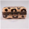 Image 4 : Limoges Porcelain Trinket Box, Leopard Print Suitcase