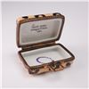 Image 5 : Limoges Porcelain Trinket Box, Leopard Print Suitcase