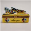 Image 1 : Rochard Limoges Porcelain Shoe Keepsake Box