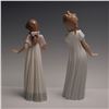 Image 3 : 2pc Nao by Lladro Figurines To Light the Way and Yawning