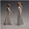 Image 4 : 2pc Nao by Lladro Figurines To Light the Way and Yawning