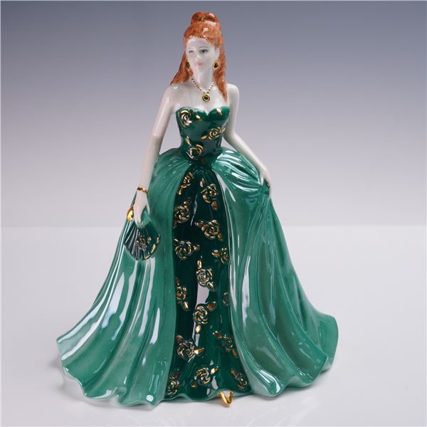 Coalport Figurine, The Gem Collection, Emerald