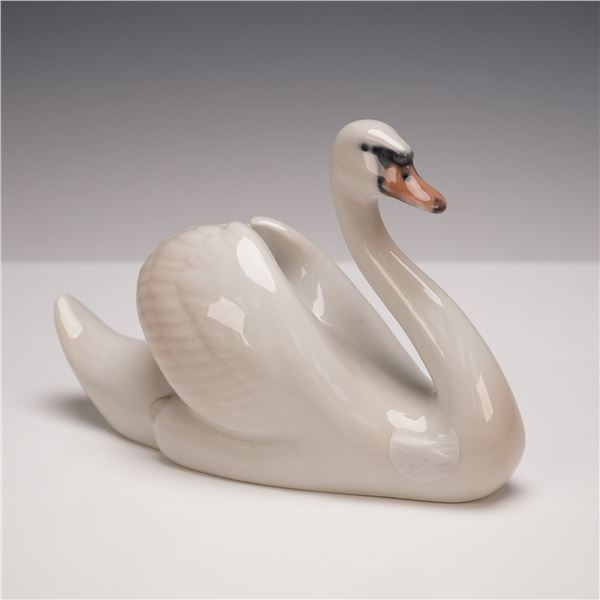 Royal Copenhagen Porcelain Figurine, Swan 755
