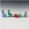 Image 2 : 5pc Rookwood Pottery Animal Figurines with Boxes