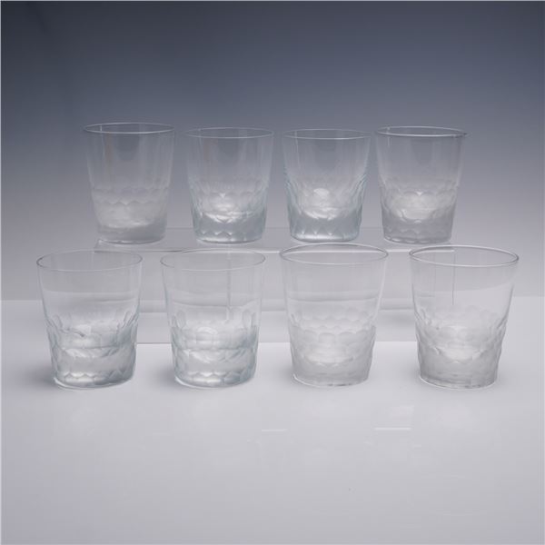 8pc Williams Sonoma Double Old Fashioned Glasses