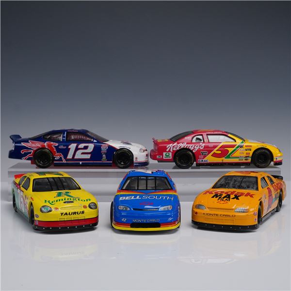 5pc NASCAR  Die Cast Stock Car Collectibles
