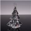 Image 2 : Baccarat Crystal Figurine, Christmas Tree with Star