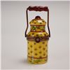 Image 1 : Chanicee Limoges Porcelain Treasure Box, Yellow Milk Can