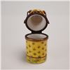 Image 5 : Chanicee Limoges Porcelain Treasure Box, Yellow Milk Can