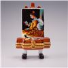 Image 1 : Limoges Porcelain Trinket Box, Artist Easel with Painting