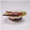 Image 2 : Limoges Porcelain Trinket Box, Steak Dinner