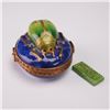 Image 1 : Limoges Porcelain Trinket Box, Y2K Bug with Circuit Board