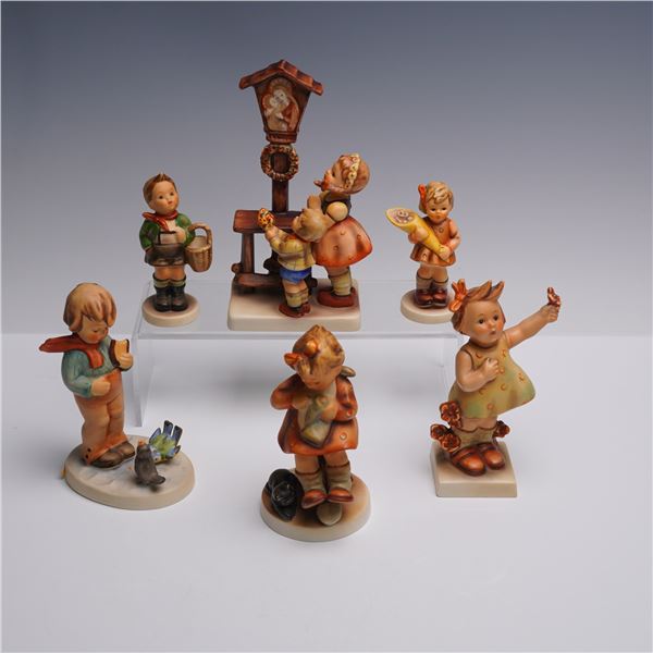6pc Goebel Hummel Figurine Collection