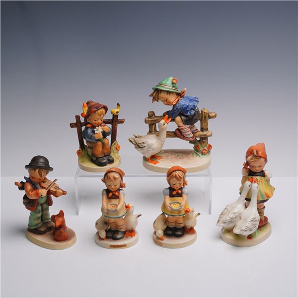 6pc Goebel Hummel Figurine Set