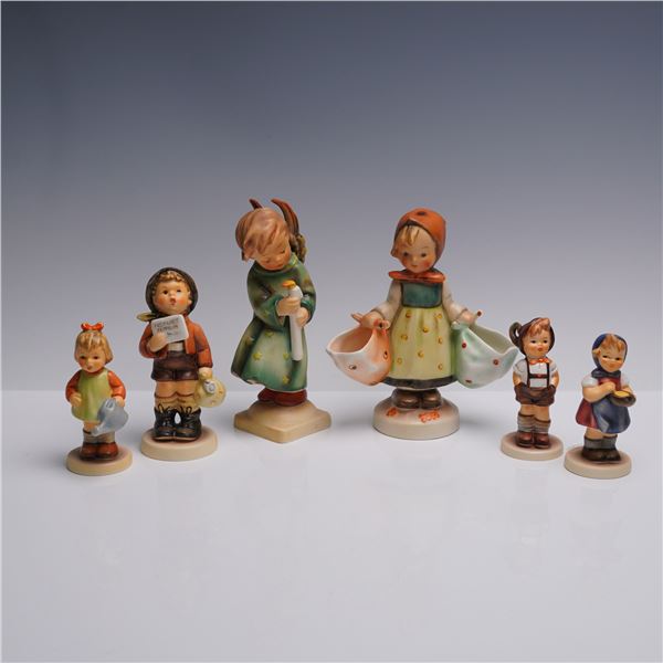 6pc Goebel Hummel Figurines For Keeps & More
