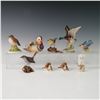 Image 1 : 9pc Bird Figurines, Boehm, Cybis, Royal Worcester, Keramos