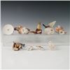 Image 3 : 9pc Bird Figurines, Boehm, Cybis, Royal Worcester, Keramos