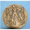 Image 2 : First National Bank of New York Bank solid bronze medallion