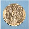 Image 2 : First National Bank of New York Bank solid bronze medallion