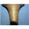 Image 2 : Bronze fluted vase heavily carved