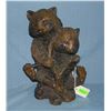 Image 1 : Bronze bear group figure