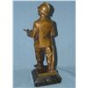 Image 2 : Early bronze fireman on a marble base