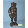 Image 1 : The sportsman signed bronze figure