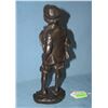 Image 3 : The sportsman signed bronze figure