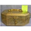 Image 1 : High quality solid brass desk caddy
