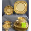 Image 1 : Tucker and Lichtman cup, saucer and plate set