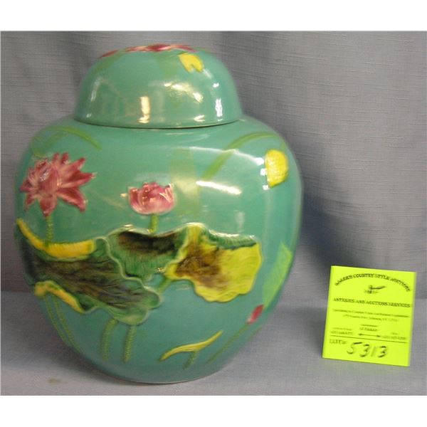 Paint decorated spice jar