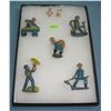 Image 1 : Collection of early hand painted lead figures