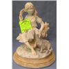 Image 1 : Hand painted sculpture on base